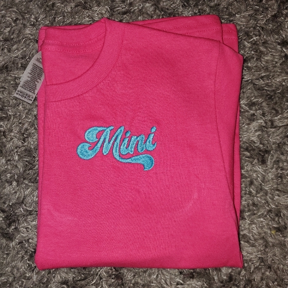 Boutique Other - NEW Mini Embroidered Logo Tee